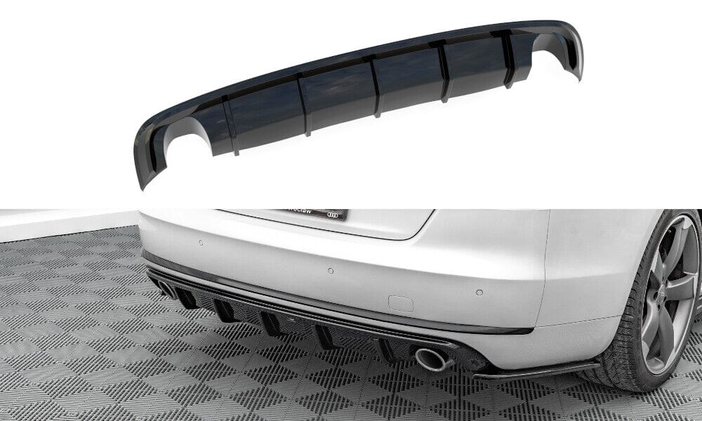 Audi A8 D4 Heck Diffusor Maxton Design